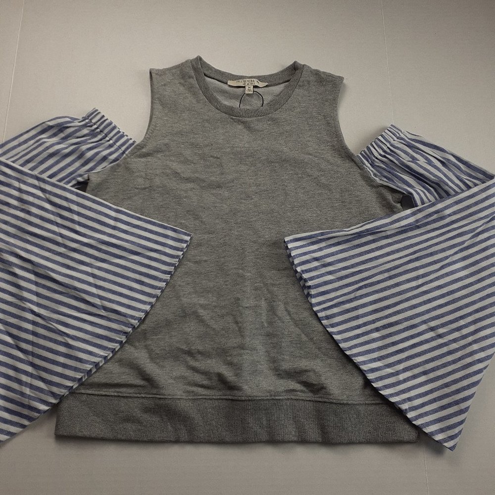 Free Generation Jersey Top with Bell Sleeves